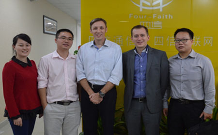 The France Customers Visited Four-Faith Smart Power