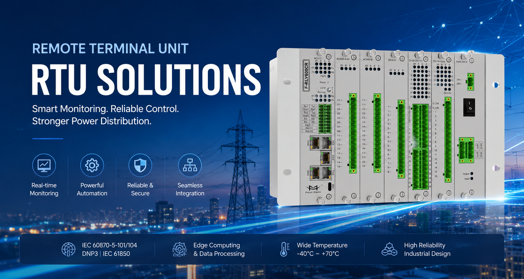 How RTUs Enable Real-Time Monitoring in Electrical Distribution Systems (Optimized Version)