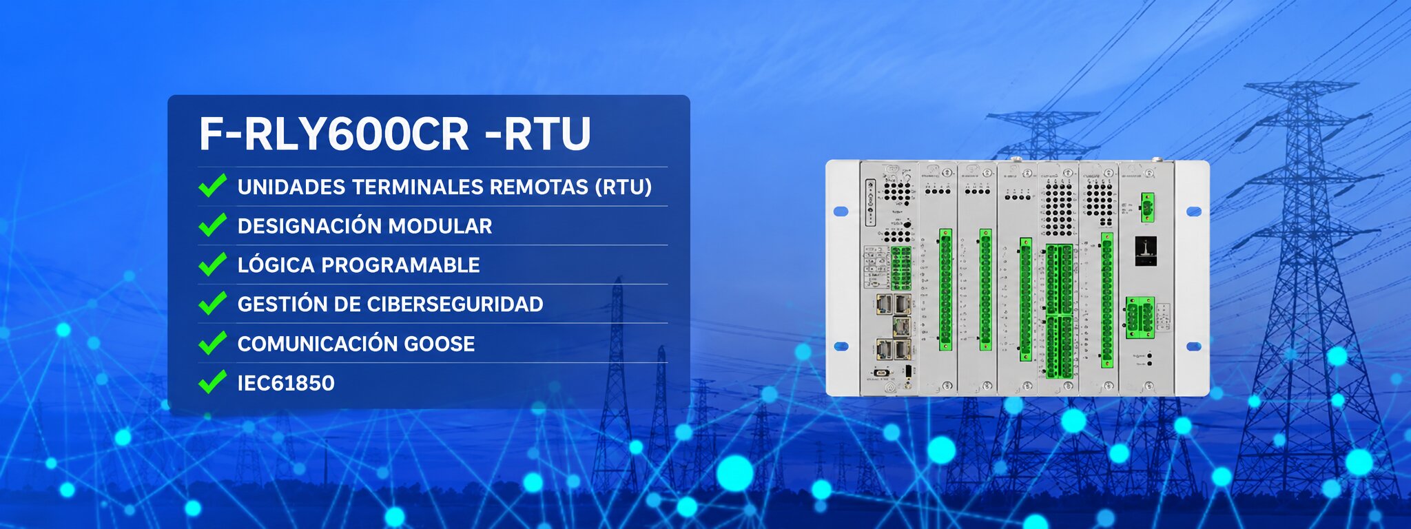 F-RLY600CR Remote Terminal Unit (RTU)